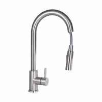 Змішувач для кухні Lidz Aria 04U-SFS з висувним виливом Змішувач для кухні Lidz Aria 04U-SFS з висувним виливом