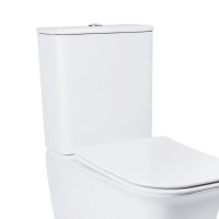 Бачок Qtap Nando унітазу підлогового нижній підвід QT12221222AW2 Бачок Qtap Nando унітазу підлогового нижній підвід QT12221222AW2