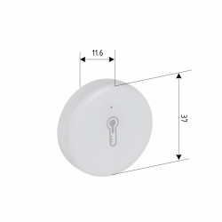 Thermo Alliance ZigBee Бездротовий датчик зовнішньої температури та вологості ZB-XTH