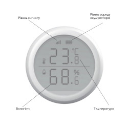 ZigBee Бездротовий датчик температури та вологості ZB-ZTH