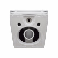 Унітаз підвісний Qtap Jay безободковий Ultra Quiet з сидінням Soft-close QT07335177W