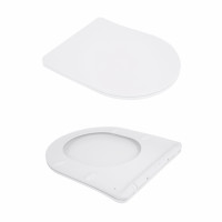 Унітаз підвісний Qtap Jay безободковий Ultra Quiet з сидінням Soft-close QT07335177W