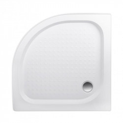 Душова кабіна Lidz Latwa SC90x90.SAT.LOW.GR, скло тон. 4 мм + Lidz Душовий піддон KAPIELKA ST90x90x15