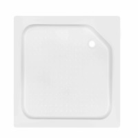 Душова кабіна Lidz Wawel SC90x90.SAT.LOW.GR, скло тон. 4 мм + Lidz Душовий піддон KAPIELKA ST90x90х14