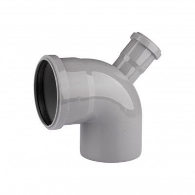 Відвід (коліно) 110x90 ° з відведенням 50х67 ° TA Sewage Відвід (коліно) 110x90 ° з відведенням 50х67 ° TA Sewage