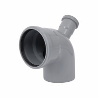 Відвід (коліно) 110x90 ° з відведенням 50х67 ° TA Sewage