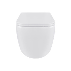 Унітаз підвісний Qtap Gemini безободковий з сидінням Soft-close QT2533076EUQW