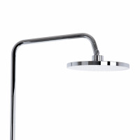 Душова система універсальна Qtap Jay на три споживача (з виливом) QTJAY111CRW45555 Chrome/White