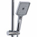 Душова система універсальна Qtap Aries на три споживача (з виливом) QTARI111CRM45560 Chrome