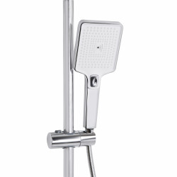 Душова система універсальна Qtap Presto на три споживача (з виливом) QTPRE111CRW45580 Chrome/White