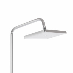 Душова система універсальна Qtap Presto на три споживача (з виливом) QTPRE111CRW45580 Chrome/White