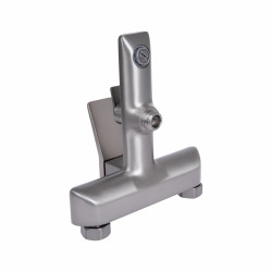 Змішувач для ванни Qtap Presto (з душовим гарнітуром) QTPRE259GRP45584 Graphite