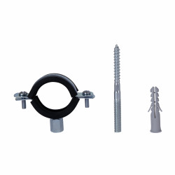 Хомут Thermo Alliance Standart з чорною гумою 1 1/4" (D38-43 мм) SD10032B Хомут Thermo Alliance Standart з чорною гумою 1 1/4" (D38-43 мм) SD10032B