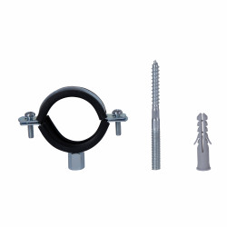 Хомут Thermo Alliance Standart 11/2" з чорною гумою (D47-51 мм) SD10040B Хомут Thermo Alliance Standart 11/2" з чорною гумою (D47-51 мм) SD10040B