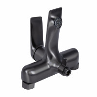 Змішувач для ванни Qtap Vlasta New (з душовим гарнітуром) QTVLA259GMB45643 Gunmetal Black PVD Змішувач для ванни Qtap Vlasta New (з душовим гарнітуром) QTVLA259GMB45643 Gunmetal Black PVD