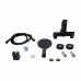 Змішувач для ванни Qtap Taurus (з душовим гарнітуром) QTTAU259BLM45662 Black Matt