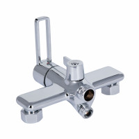 Змішувач для ванни Qtap Taurus з довгим поворотним виливом (з душовим гарнітуром) QTTAU260CRM45663 Chrome Змішувач для ванни Qtap Taurus з довгим поворотним виливом (з душовим гарнітуром) QTTAU260CRM45663 Chrome