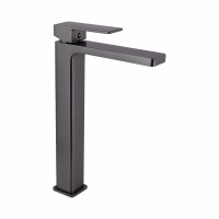 Змішувач для раковини Qtap Gemini високий QTGEM269GMB45680 Gunmetal Black PVD Змішувач для раковини Qtap Gemini високий QTGEM269GMB45680 Gunmetal Black PVD