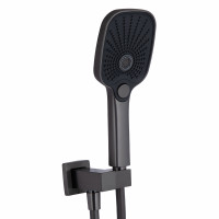 Душова система для душу Qtap Gemini прихованого монтажу на два споживача QTGEM113GMB45698 Gunmetal Black PVD Душова система для душу Qtap Gemini прихованого монтажу на два споживача QTGEM113GMB45698 Gunmetal Black PVD