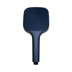 Лійка для ручного душу Qtap Rucni 260x120 мм округла QTRUC125BLM45782 Black Matt