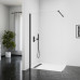 Душова перегородка Qtap Walk-In Standard BLM2011.C8 100х200 см, скло Clear 8 мм, покриття CalcLess