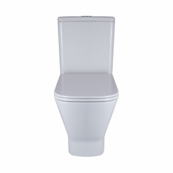 Унітаз-компакт Qtap Cardinal Ultra Quiet безободковий з сидінням Soft-close QT04222168AUQ3W