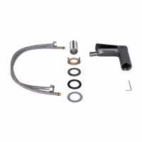 Змішувач для біде Qtap Slavonice QTSLA255GMB45923 Gunmetal Black PVD