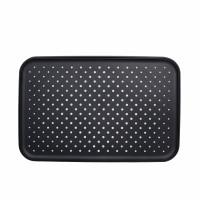 Лійка для верхнього душу Qtap Hlavova 330х220 мм прямокутна QTHLA107BLM45945 Black Matt