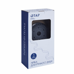 Лійка для ручного душу Qtap Rucni D 130 мм округла QTRUC125CRM45952 Chrome Лійка для ручного душу Qtap Rucni D 130 мм округла QTRUC125CRM45952 Chrome