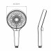 Лійка для ручного душу Qtap Rucni D 130 мм округла QTRUC125BLM45953 Black Matt
