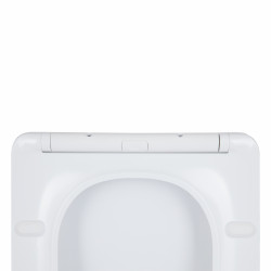 Сидіння для унітаза Qtap (Crow Ultra) з мікроліфтом Slim QT99SC6108W