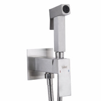 Набір для гігієнічного душу Lidz Kubis 111 Nickel LDKUB111NKS46106 прямокутний