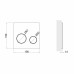 Панель змиву для унітаза Qtap Nest Uni QT0211P01V1009CRM