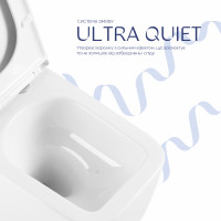 Комплект: Qtap Gemini Ultra Quiet унітаз підвісний QT2533076EUQW + Nest комплект інсталяції 4в1 (Клавіша лінійна Satin) QT0133M425 + QT0111M08382SAT Комплект: Qtap Gemini Ultra Quiet унітаз підвісний QT2533076EUQW + Nest комплект інсталяції 4в1 (Клавіша лінійна Satin) QT0133M425 + QT0111M08382SAT