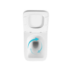 Комплект: Qtap Gemini Ultra Quiet унітаз підвісний QT2533076EUQW + Nest комплект інсталяції 4в1 (Клавіша кругла Satin) QT0133M425 + QT0111M11111SAT Комплект: Qtap Gemini Ultra Quiet унітаз підвісний QT2533076EUQW + Nest комплект інсталяції 4в1 (Клавіша кругла Satin) QT0133M425 + QT0111M11111SAT