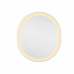 Дзеркало Qtap Gemini 800х700 з LED-підсвічуванням Touch, з антизапотіванням, з димером, рег. темп. кольору (3000-6500K) Reverse QT2578R8071W