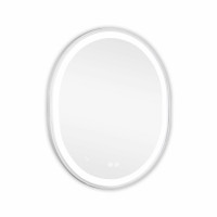 Дзеркало Qtap Gemini 800х700 з LED-підсвічуванням Touch, з антизапотіванням, з димером, рег. темп. кольору (3000-6500K) Reverse QT2578R8071W