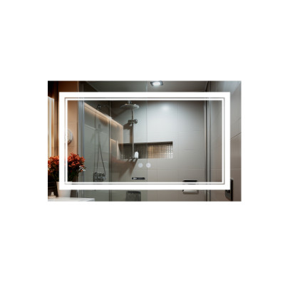 Дзеркало Qtap Cardinal 500х700 з LED-підсвічуванням Touch, з антизапотіванням, з димером, рег. темп. кольору (3000-6500K) Reverse QT0478C5070 Дзеркало Qtap Cardinal 500х700 з LED-підсвічуванням Touch, з антизапотіванням, з димером, рег. темп. кольору (3000-6500K) Reverse QT0478C5070