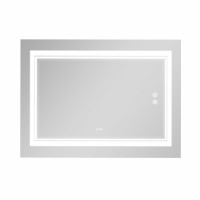 Дзеркало Qtap Cardinal 1000х700 з LED-підсвічуванням Touch, з антизапотіванням, з димером, рег. темп. кольору (3000-6500K) QT0478C10070 Дзеркало Qtap Cardinal 1000х700 з LED-підсвічуванням Touch, з антизапотіванням, з димером, рег. темп. кольору (3000-6500K) QT0478C10070