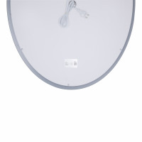 Дзеркало Lidz Vida 800х600 з LED-підсвічуванням Touch, з антизапотіванням, з димером, рег. яскравості LD78LF6080