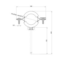 Хомут Thermo Alliance Forte 4" (D110-120 мм) SF100100