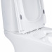 Унітаз-компакт Qtap Presto Quadro безободковий з сидінням Soft-close QT24221215AW
