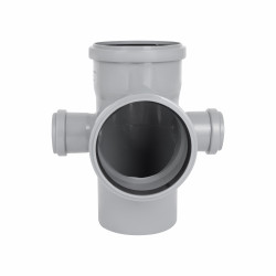 Хрестовина каналізаційна TA Sewage 110х50 90°