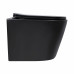 Унітаз підвісний Qtap Scorpio Ultra Quiet безобідковий з сидінням Soft-close MATT BLACK QT14332380AMB