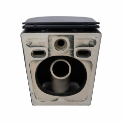 Унітаз підвісний Qtap Scorpio Ultra Quiet безобідковий з сидінням Soft-close MATT BLACK QT14332380AMB