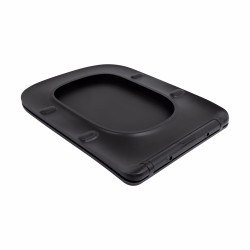 Унітаз підвісний Qtap Tern New Ultra Quiet безобідковий з сидінням Soft-close MATT BLACK QT17332303ASMB