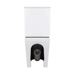 Унітаз підлоговий Qtap Virgo Ultra Quiet безобідковий з сидінням Soft-close WHITE QT18226092AW