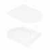 Унітаз підлоговий Qtap Virgo Ultra Quiet безобідковий з сидінням Soft-close WHITE QT18226092AW