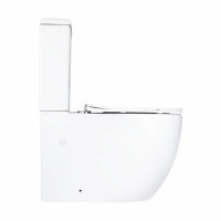 Унітаз підлоговий Qtap Grand Ultra Quiet безобідковий з сидінням Soft-close WHITE QT26228301W