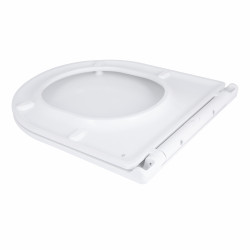 Унітаз підлоговий Qtap Dove Rimless безобідковий з сидінням Soft-close WHITE QT06228380BW